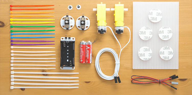 create-a-critter robot Kit Contents